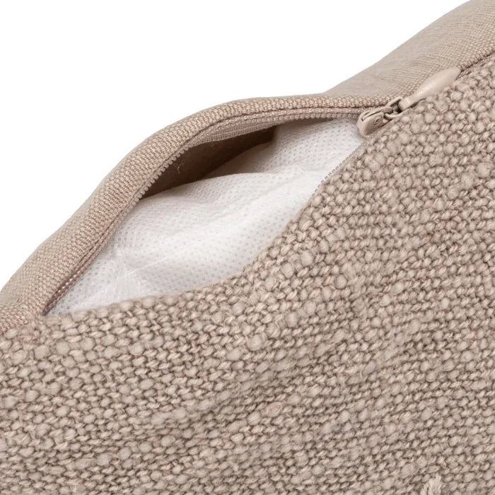 Stonewashed Cotton Lumbar Pillow