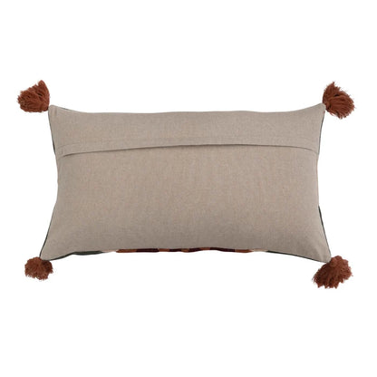 Suzani Embroidery Lumbar Pillow