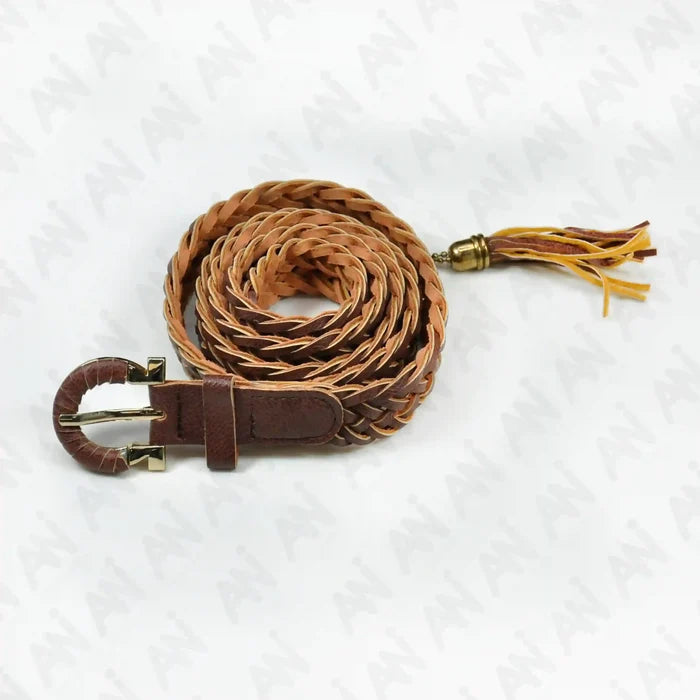 Ani Accessories women’s belt on a white background, ideal for everyday wear with dresses, denim and stylish outfits.