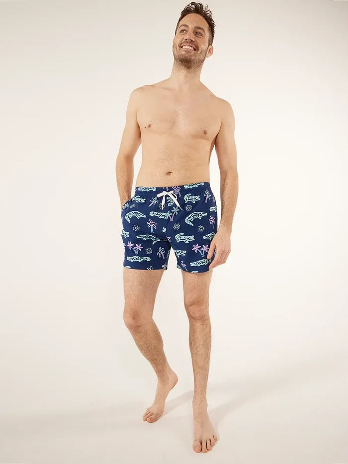The Neon Glades 5.5" (Classic Lined Swim Trunk) - Image 5 - Chubbies Shorts