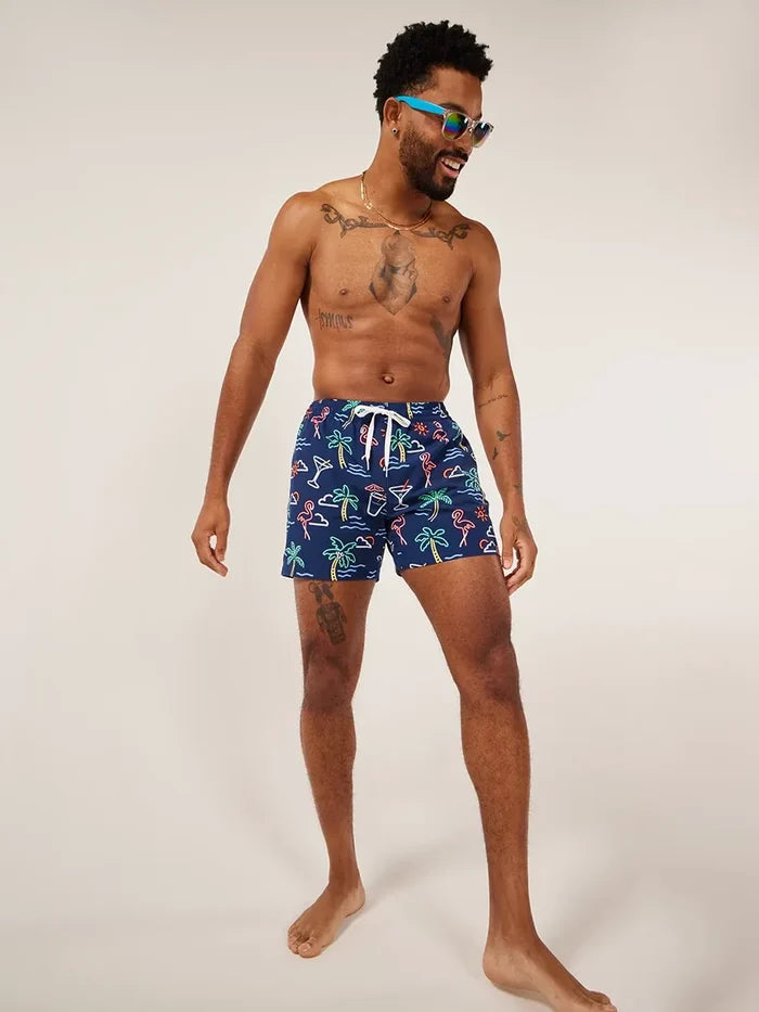 The Neon Lights 5.5" (Classic Swim Trunk) - Image 6 - Chubbies Shorts