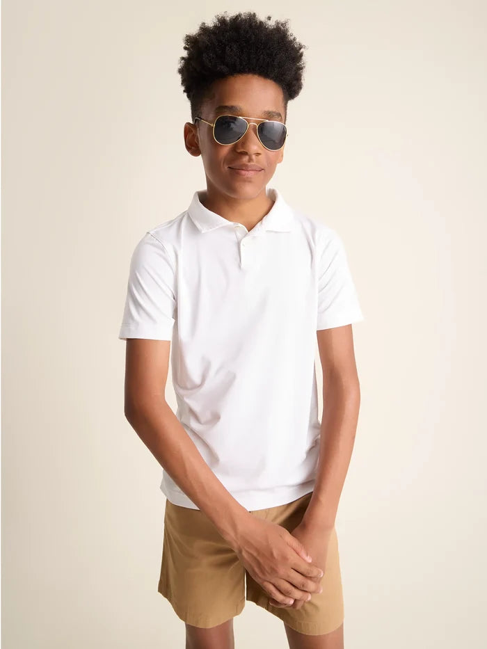 The Vanna (Boys Performance Polo) - Image 1 - Chubbies Shorts