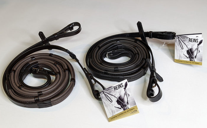 Thinline English Reins Hand Stops