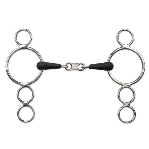 3 ring equikind+ french link gag bit