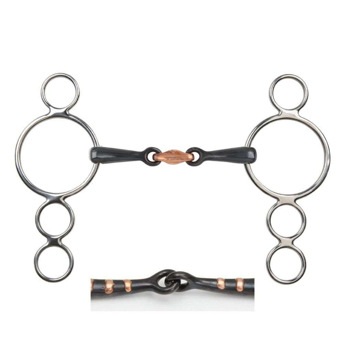 three ring sweet iron copper nibs