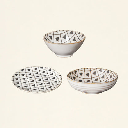 Tree Pattern Dip Bowl