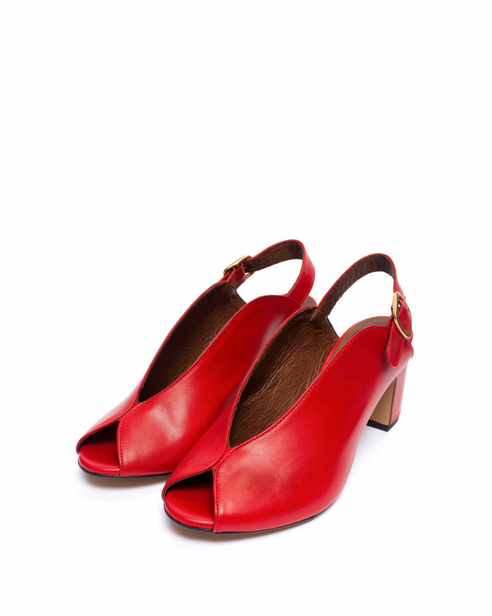 Trisia Soft calf Ruby red - Anonymous Copenhagen