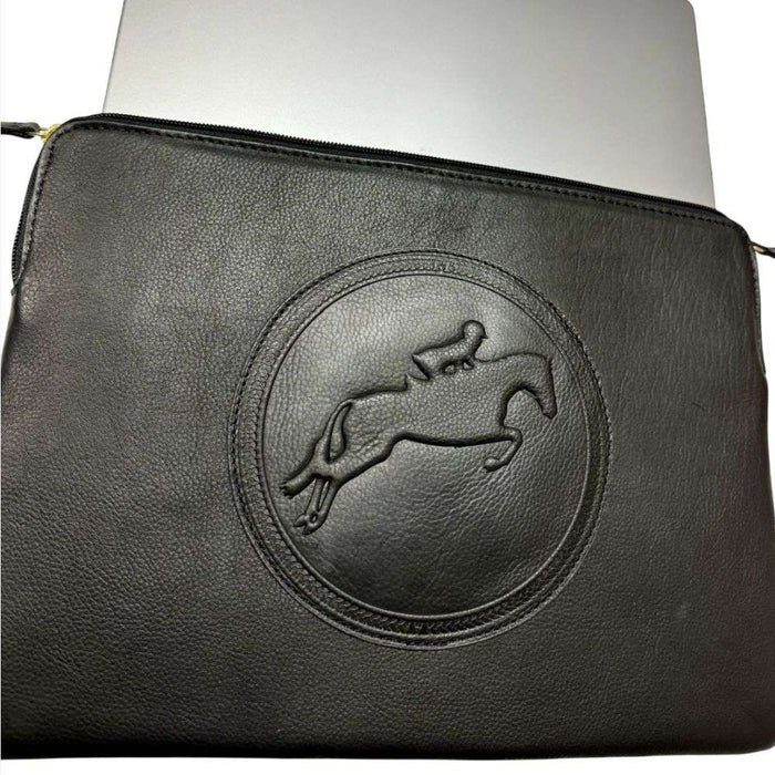 tucker tweed laptop sleeve large hunter jumper