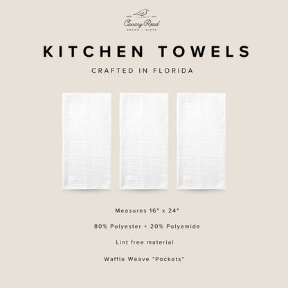Welcome Spring Tea Towel