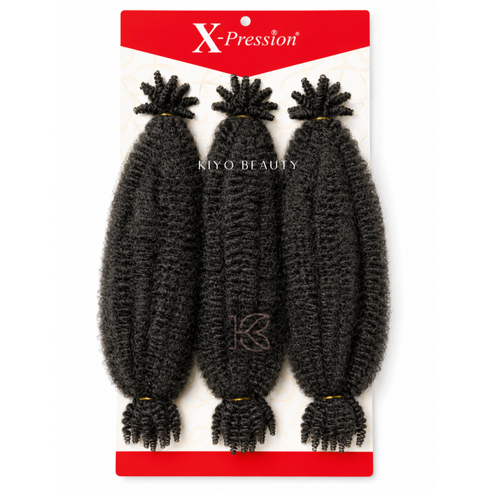 X-Pression Twisted Up Springy Afro Twist 16" 3X