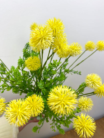 Yellow Gomphrena Bush