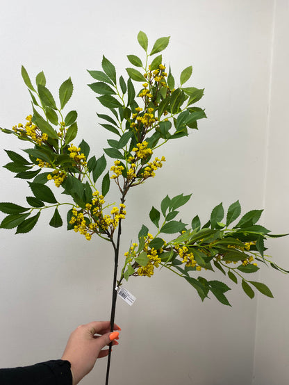 Yellow Sumac Leaf Spray