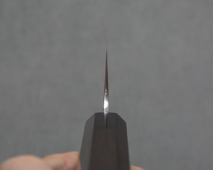 Yu Kurosaki "Shizuku" R2/SG2 Tsuchime 165mm Santoku with Ebony Buffalo Horn Handle